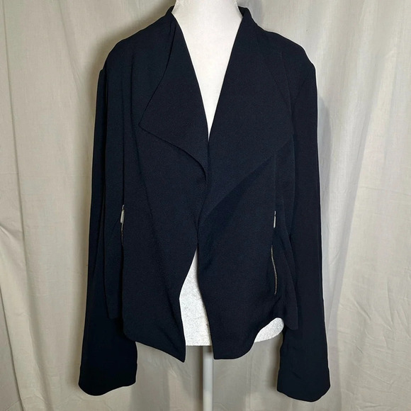 Nwt The Limited navy open front jacket size 16 - Picture 1 of 5